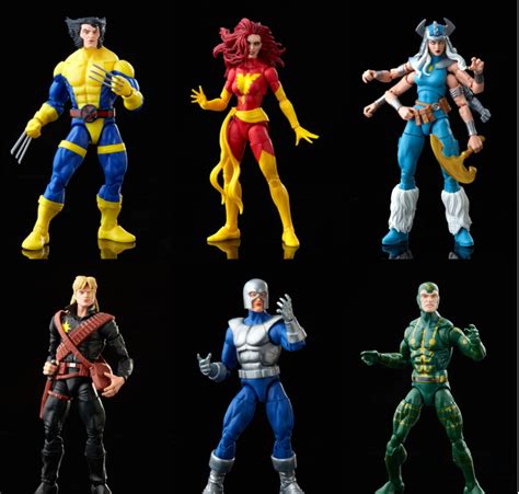 Marvel Legends 2022 X-Men Retro Series Figures Pre-Order! Spiral! Dark ...