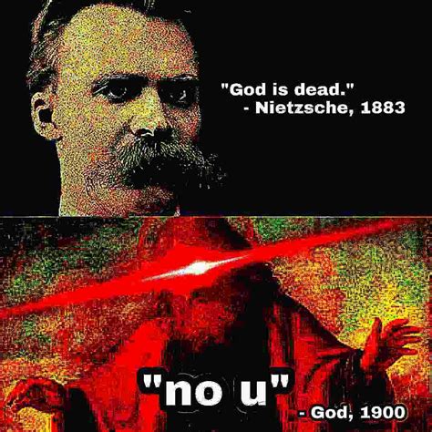 “Nietzsche is dead” - God, 1900 : r/PhilosophyMemes