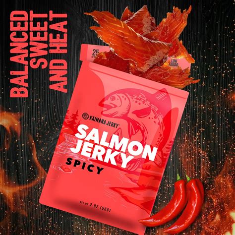 Spicy Salmon Jerky