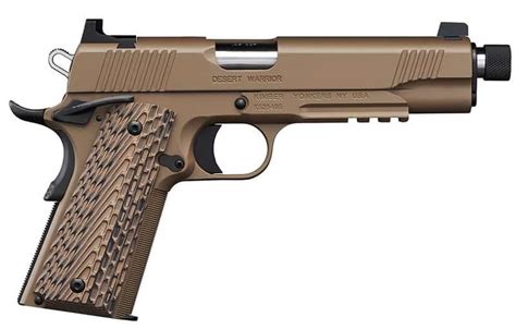 Kimber 1911 Desert Warrior Threaded Barrel 45acp Pistol, Dark Earth ...