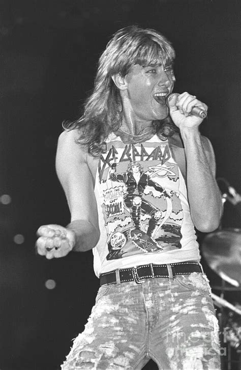 Def Leppard Joe Elliott Photograph by Concert Photos - Fine Art America