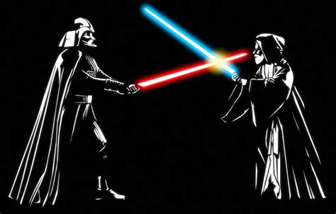 Darth Vader vs Obi Wan by AsparagusTrevor on DeviantArt