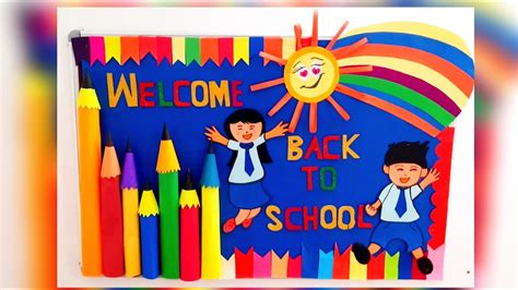 Welcome back to school bulletin board ideas /Welcome back school ...