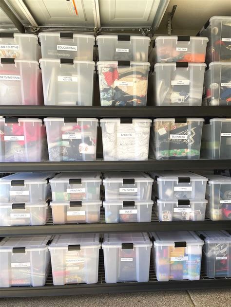 Weatherproof Garage Storage Bins | Scottsdale Home Organizer Favorites — Abbsolutely Organized