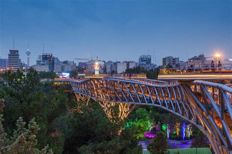 Iran, Tehran, City Skyline Photograph by Walter Bibikow - Pixels