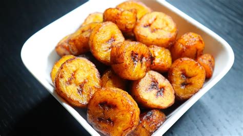 Banane plantain frit facile en moins de 5 minutes / Easy fried banana ...