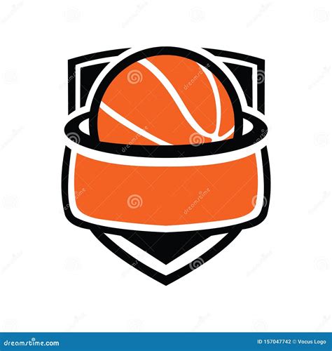 Basketball logo template stock vector. Illustration of competition - 157047742