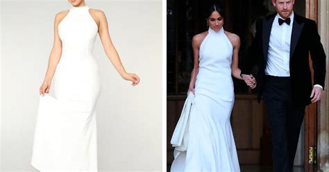 A Replica Of Meghan Markle's Reception Dress Could Be Yours For $60 ...