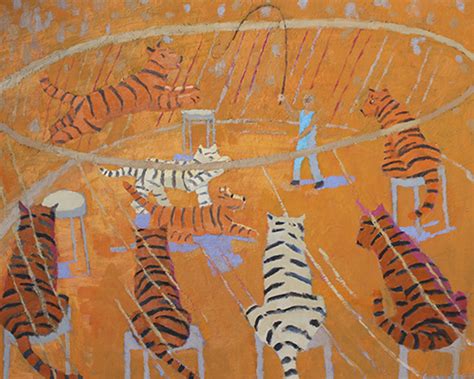 Circus Tiger Trainer | PI Creative Art, online art, art online, art ...