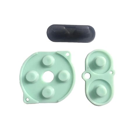 10 x Conductive Rubber Contact Pad Button D Pad for Nintendo GBC Console-in Replacement Parts ...