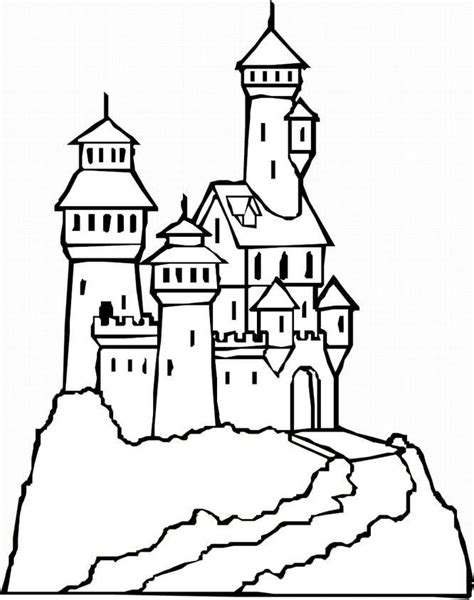 Printable Coloring Pages | Castle coloring page, Coloring pages, Coloring pages for kids