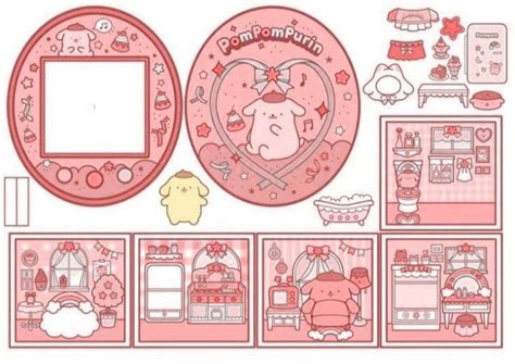 Tomagotchi template | Paper dolls diy, Paper doll house, Paper toys template