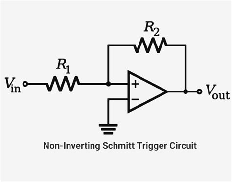 Schmitt Trigger Circuit Working and Applications » Electronic devices