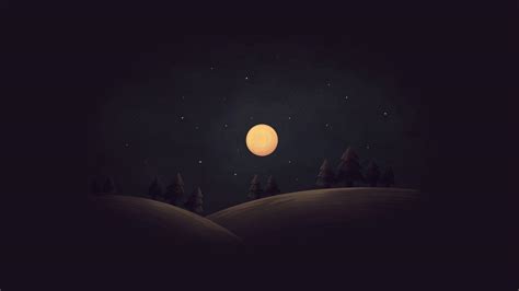 Minimalist Night Wallpapers - Top Free Minimalist Night Backgrounds - WallpaperAccess