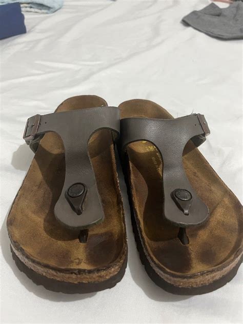 Birkenstock gizeh, Women's Fashion, Footwear, Slippers and slides on Carousell