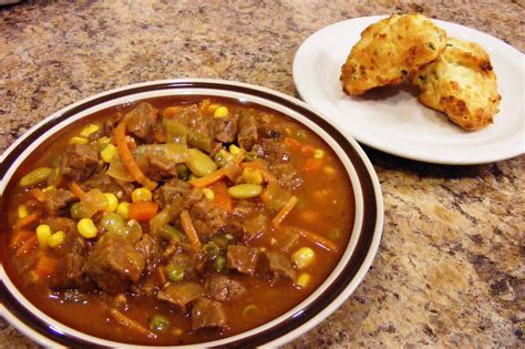 Make Your Someday Today!: Beef Stew and Cheddar-Chive Biscuits