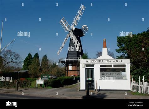 Meopham Windmill and Tea Room Stock Photo - Alamy