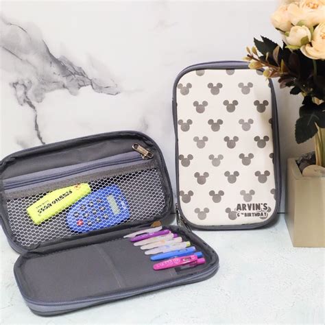 Personalized Pencil Case with Compartments Singapore