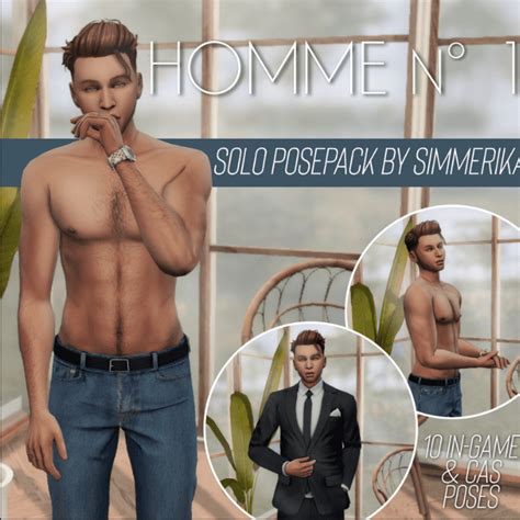 29+ Stunning Sims 4 Male Poses to Empower Your Gameplay