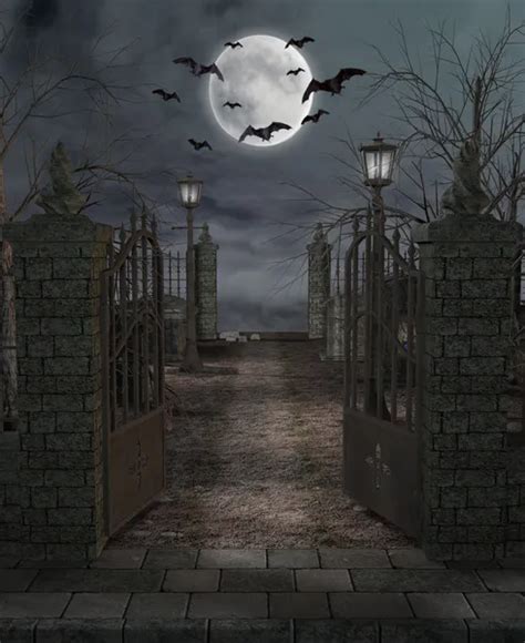 Graveyard night Stock Photos, Royalty Free Graveyard night Images | Depositphotos