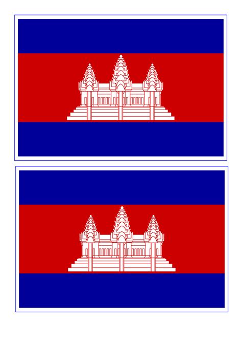Cambodia Flag PNG Clipart Background | PNG Play
