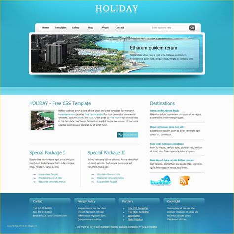 Free HTML Css Templates Of Free Css Templates Free Css Website ...