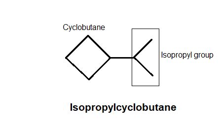 Give systematic name for the following cycloalkane. [{Image src ...