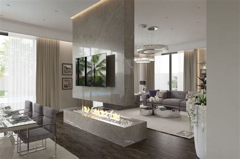 Fendi casa interior | Living room design modern, Fireplace design ...