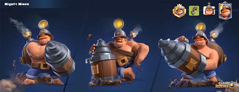 Mighty Miner - Clash Royale :: Behance