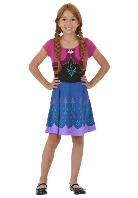 Frozen Tween I am Anna Costume Dress