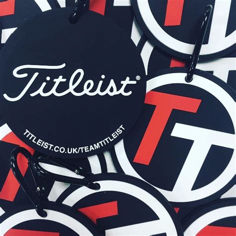 Team Titleist bag tags 2017 - United Kingdom / Ireland - Team Titleist