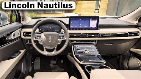 2021 Lincoln Nautilus - Interior design preview - YouTube