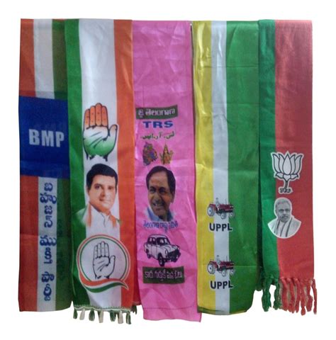 Satin Political Party Flags at Rs 50/piece in Karimnagar | ID: 22642171762