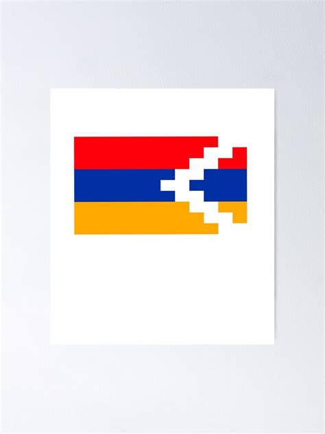 "Artsakh Flag Armenian Artsakh is Armenia" Poster for Sale by charleyjadea9 | Redbubble