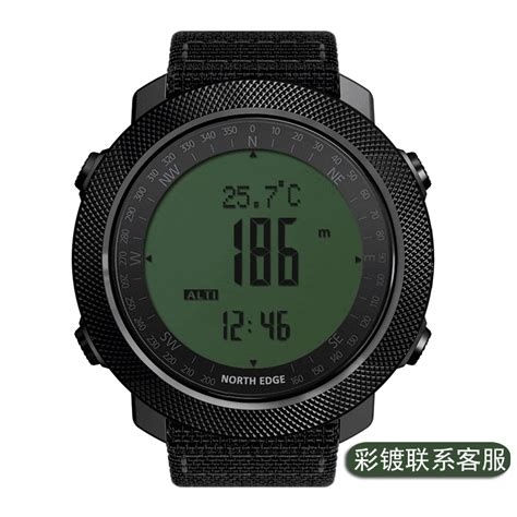 Outdoor Sports Waterproof Smart Watch High Pressure Compass Thermometer Multifunctional Mountain ...