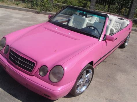 Pink Mercedes-Benz E-Class Convertible Limo Will Sicken You - GTspirit