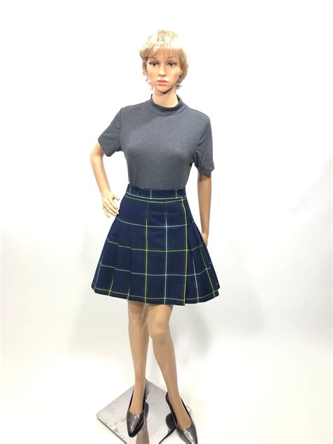 Vintage Flynn Ohara School Uniforms Wrap Plaid Skirt - Etsy