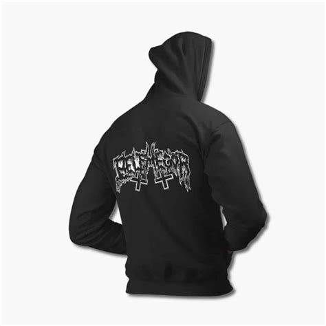 Belphegor Band Hoodie, Belphegor Logo Black Hooded Sweatshirt, Black Metal Merchandise – Metal ...