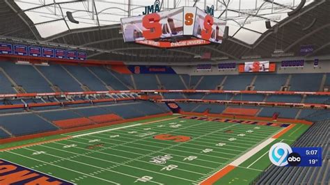 Syracuse Athletics and JMA Wireless Dome announce new re-seat plan - YouTube