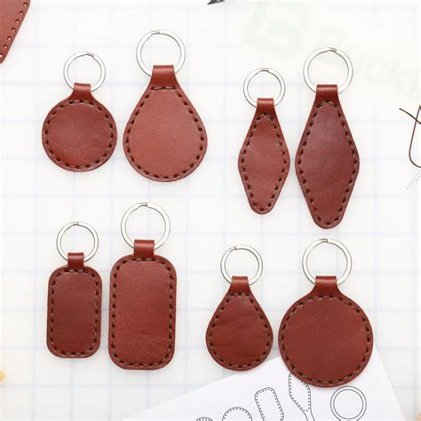 Printable Leather Key Fob Pattern - Printable Templates