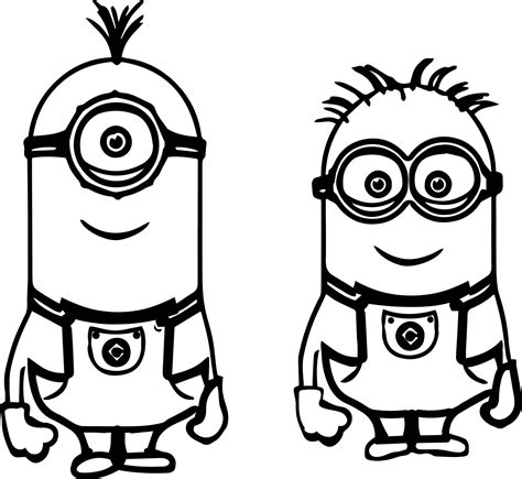 Minion Coloring Pages | Free download on ClipArtMag