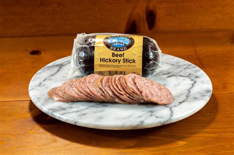 Michigan Brand Beef Hickory Stick - 1 lb. - Pinconning Cheese Co. & Fudge Shoppe