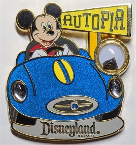 32871 - Autopia - Piece of Disneyland History Series - Disneyland Resort Disney Pin