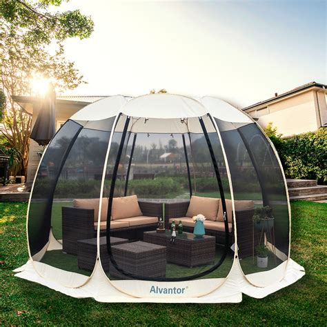 Screen House Room Camping 12x12 Ecru Instant Canopy - Walmart.com