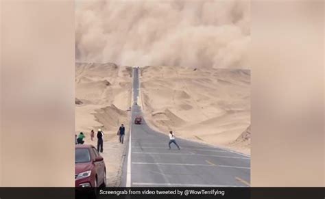 Un video antiguo de una gran tormenta de polvo en China sacude Internet