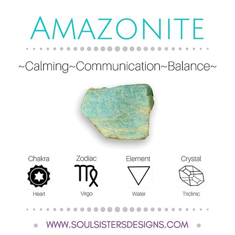 Metaphysical Healing Crystal Properties of Amazonite! Includes their ...