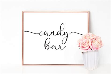 Candy Bar Sign Wedding Candy Bar, Wedding Sign, Candy Buffet Sign, Wedding Candy Sign, Love is ...