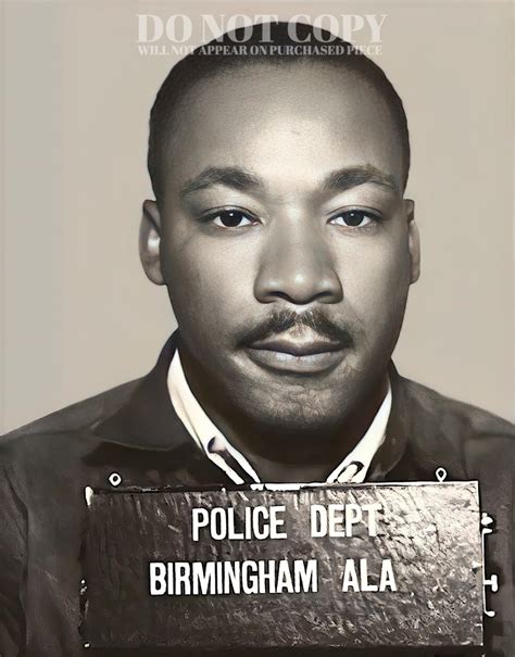 Amazon.com: Martin Luther King Jr. Mugshot Photograph 8 X 10 ...