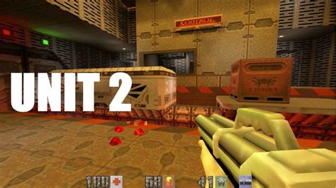 QUAKE II | Gameplay Walkthrough Unit 2/10 (Station) - YouTube