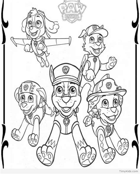 Paw Patrol Merpups Coloring Pages Coloring Pages